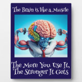 Grappig dat je hersenen als een spier zijn fotoplaat (Voorkant)