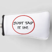 Grappig dat je het gewoon binnenhaalt golfheadcover (Voorkant)