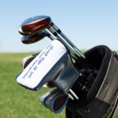Grappig dat je het in het Golf Driver Hoesje pakt Golfheadcover (Insitu)