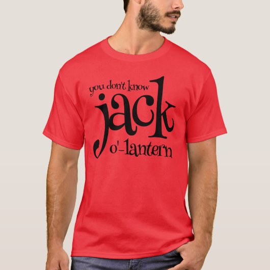 Grappig dat je Jack-o'-Lantern niet kent T-shirt (Voorkant)