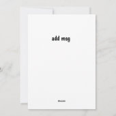 Grappig dat je me Valentijnsdag humor automatisch  Feestdagenkaart (Achterkant)