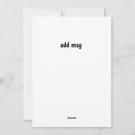 Grappig dat je me Valentijnsdag humor automatisch  Feestdagenkaart (Achterkant)