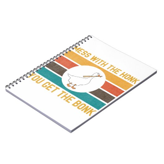 Grappig dat je met de honk de bonk krijgt notitieboek (Linkerzijde)