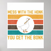 Grappig dat je met de honk de bonk krijgt poster (Voorkant)