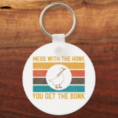 Grappig dat je met de honk de bonk krijgt sleutelhanger (Voorkant)