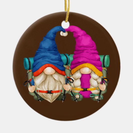 Grappig dat je moeder en vader kunt ontwerpen met  keramisch ornament (Voorkant)