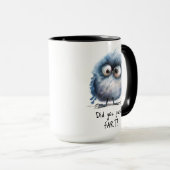 Grappig dat je net vogelkoffie schoot mok (Voorkant rechts)