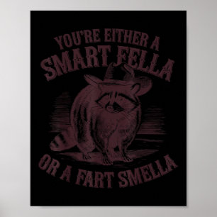 Grappig dat je ofwel een slimme kerel of een schee poster