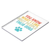 Grappig dat je weet wat ik leuk vind aan mensen me notitieboek (Linkerzijde)