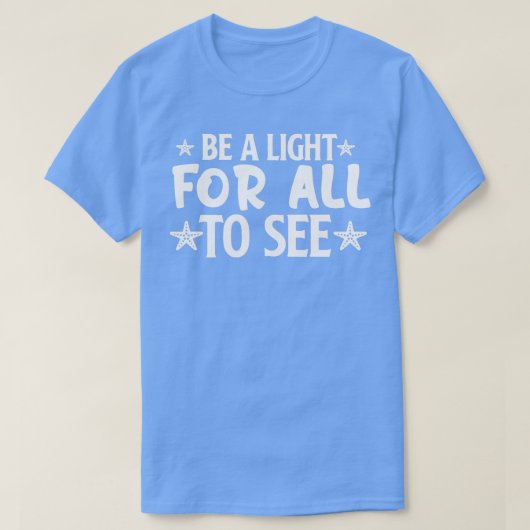 Grappig dat Jezus citeert is een licht voor iedere T-shirt (Design voorkant)
