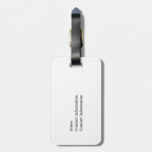 Grappig dat mijn leven meer koebel nodig heeft bagagelabel (Achterkant verticaal)