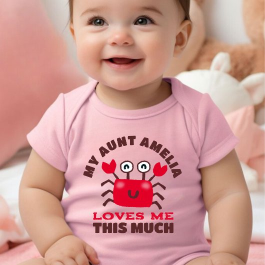 Grappig dat mijn tante van me houdt romper