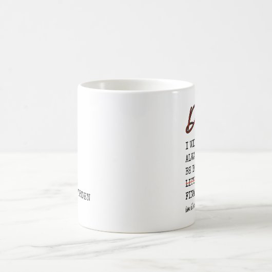 Grappig dat pap altijd je financiële last zal zijn koffiemok (Center)