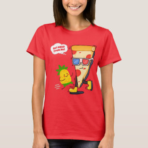 Grappig dat Pizza weg komt van mijn ananas T-shirt