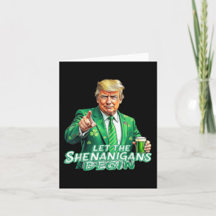 Grappig dat Trump de Shenanigans laat beginnen met Kaart