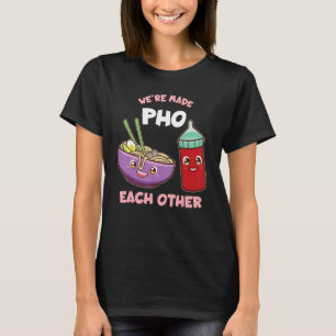 Grappig dat we elkaar foodie moeten geven t-shirt