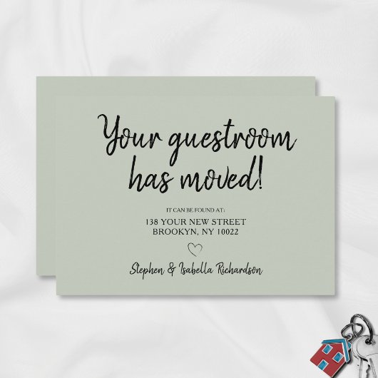 Grappig dat we groene zwarte bewegende aankondigin aankondiging