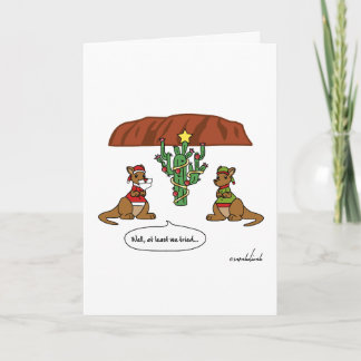 Grappig dat we kerst Kaart hebben geprobeerd