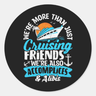 Grappig dat we meer zijn dan alleen cruisen op Fri Ronde Sticker