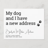 Grappig dat we mijn hond hebben verplaatst en ik i briefkaart (Voorkant)