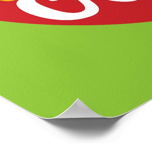 Grappig dat we Retro Kitchen Art Deco roesten... Poster (Hoek)