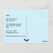 Grappig dat we Spooky Haunted House Address hebben Briefkaart (Achterkant)