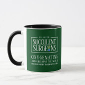 Grappig dat wij de Succulente Surgeons zijn Mok (Links)
