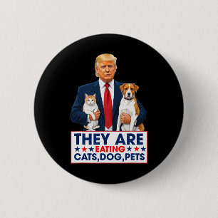 Grappig dat ze de honden de katten de huisdieren o ronde button 5,7 cm
