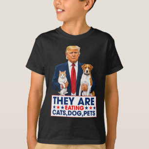 Grappig dat ze de honden de katten de huisdieren o t-shirt