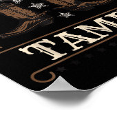 Grappig dat ze niet getemd kan worden Cowgirl's Poster (Hoek)