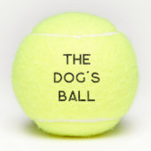Grappig De bal van de hond Dieren Tennisbal (Voorkant)