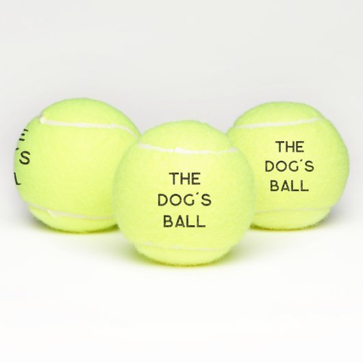 Grappig De bal van de hond Dieren Tennisbal (Multi)