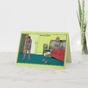 Grappig de echte gehuwde golfspeler, enkel aankondiging