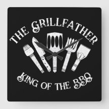 Grappig "De Grillfather: Grappig BBQ Gift