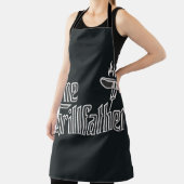Grappig De Grillfather Schort (Insitu)