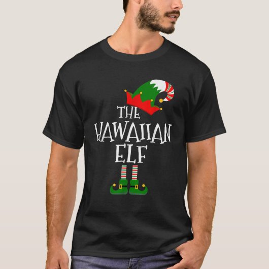 Grappig De Hawaiiaanse Elf Matching Family Group G T-shirt (Voorkant)