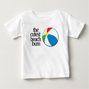 Grappig De Leukste Beach Bum met Beach Ball