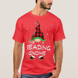 Grappig de lezer van Red Buffalo Pset Christma T-shirt