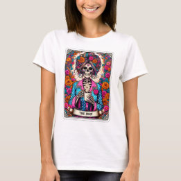Grappig De moeder Skeleton Tarot T-shirt