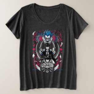 Grappig design manga anime hoofdpersonage grote maat t-shirt