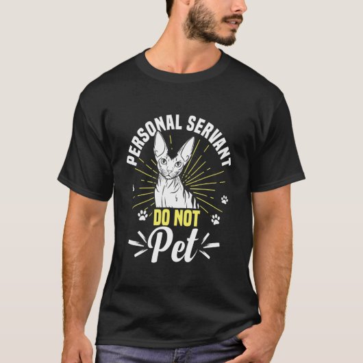 Grappig Devon Rex Pixie Kat Design voor Kat Liefhe T-shirt (Voorkant)