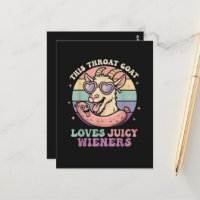 Grappig Deze Keelgeit Houdt van Sappige Wieners
