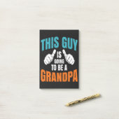 Grappig deze man wordt opa post-it® notes (Op bureau)