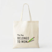 Grappig 'Deze tas is van mama' cadeau (Voorkant)