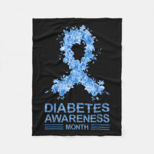 Grappig Diabetisch Bewustzijn Diabetes Type 1 2 Pa Fleece Deken