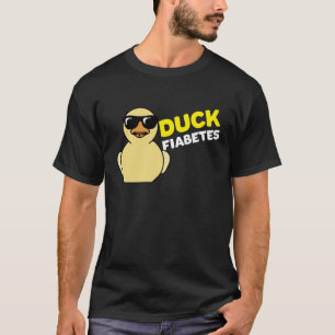 Grappig Diabetische Humor Shirt - Eend Fiabetes, T