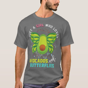 Grappig dier, gewoon een meisje dat van Avocados h T-shirt