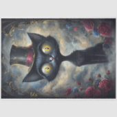 Grappig Dier met Pet Decoupage papier. Tissuepapier (Voorkant)