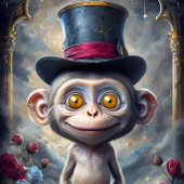 Grappig Dier met Pet Decoupage papier. Tissuepapier