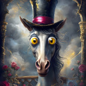 Grappig Dier met Pet Decoupage papier. Tissuepapier